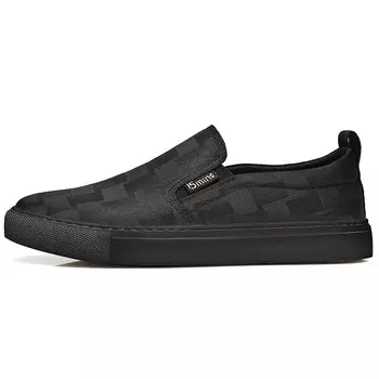 Туфли мужские Men"s Casual Men Low-Top 15 Mins, черный