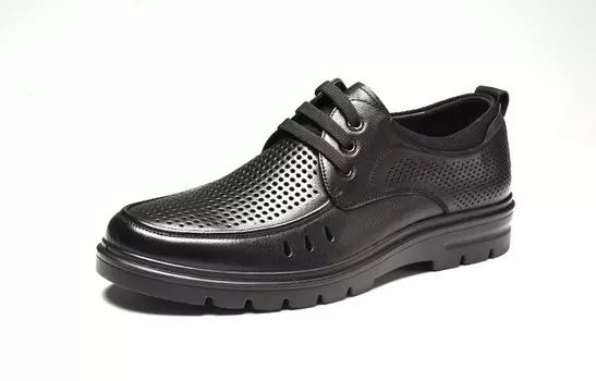 Туфли мужские Men"s Casual Men Low-Top Aokang, темно-коричневый