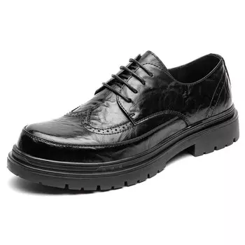 Туфли мужские Men"s Casual Men Low-Top Giho, темно-коричневый