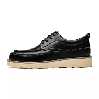Туфли мужские Men"s Casual Men Low-Top G.N.Shijia, черный/коричневый