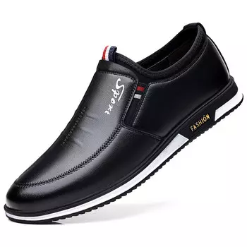 Туфли мужские Men"s Casual Men Low-Top Egchi, черный