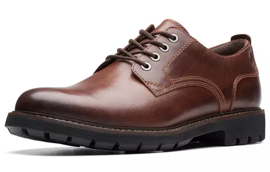 Туфли мужские Men"s Casual Men Low-Top Clarks, темно-серый