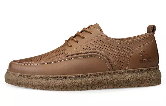 Туфли мужские Men"s Casual Men Low-Top Beck, коричневый