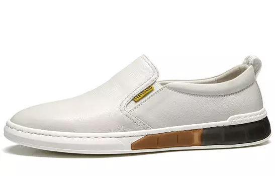 Туфли мужские Men"s Casual Men Low-Top Leaveland, белый