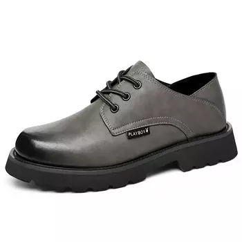 Туфли мужские Men"s Casual Men Low-Top Playboy, серый