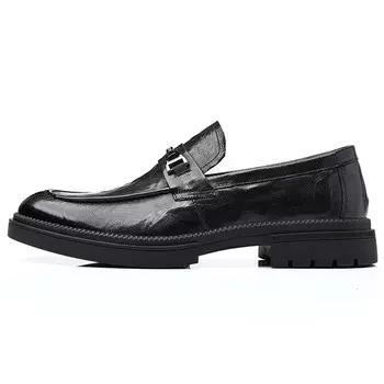 Туфли мужские Men"s Casual Men Low-Top Gzz, коричневый