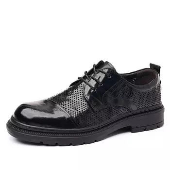 Туфли мужские Men"s Casual Men Low-Top Gzz, коричневый
