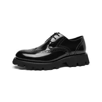 Туфли мужские Men"s Casual Men Low-Top Hautton, черный