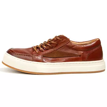 Туфли мужские Men"s Casual Men Low-Top Diengrley, цвет Red Brown