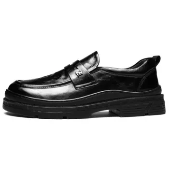 Туфли мужские Men"s Casual Men Low-Top Chint, черный