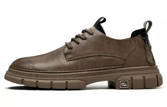 Туфли мужские Men"s Casual Men Low-Top Hla, хаки