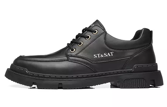 Туфли мужские Men"s Casual Men Low-Top St&Sat, черный