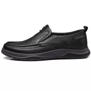 Туфли мужские Men"s Casual Men Low-Top Strongman, коричневый