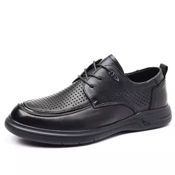 Туфли мужские Men"s Casual Men Low-Top Xiaotoulang, темно-коричневый