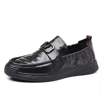Туфли мужские Men"s Casual Men Low-Top Xiaotoulang, коричневый