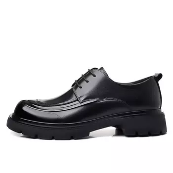 Туфли мужские Men"s Casual Men Low-Top Xiwencha, коричневый