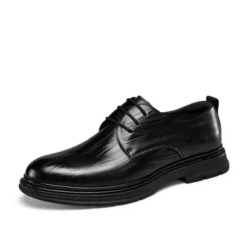 Туфли мужские Men"s Casual Men Low-Top Yearcon, темно-коричневый