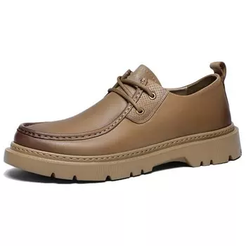 Туфли мужские Men"s Casual Men Low-Top Volo, цвет Khaki yellow 309V0171D