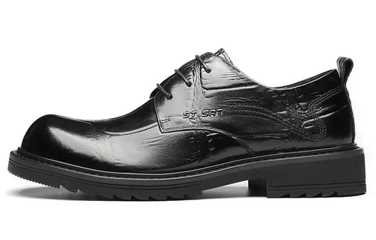 Туфли мужские Men"s Casual Men Low-Top St&Sat, черный