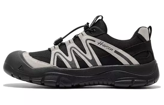 Туфли мужские Men"s Casual Men Low-Top Harson, черный/белый