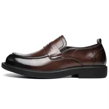 Туфли мужские Men"s Casual Men Low-Top Fapai, коричневый