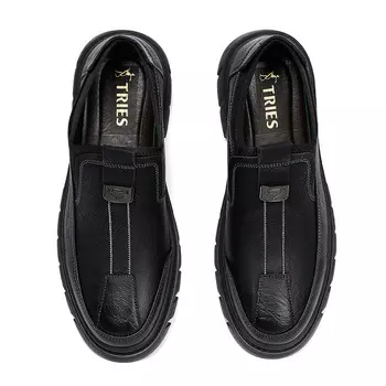 Туфли мужские Men"s Casual Men Low-Top Wit, черный