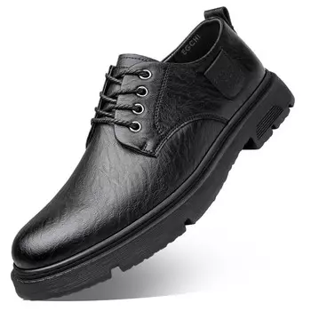 Туфли мужские Men"s Casual Men Mid-Top Egchi, темно-коричневый