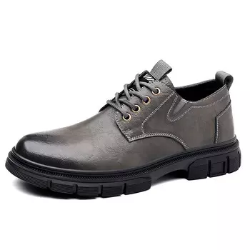 Туфли мужские Men"s Casual Men Mid-Top Captain Illy, серый