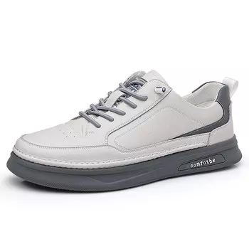 Туфли мужские Men"s Casual Men Mid-Top Captain Illy, белый