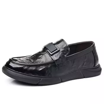 Туфли мужские Men"s Casual Men Mid-Top Captain Illy, коричневый