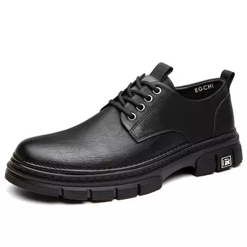 Туфли мужские Men"s Casual Men Mid-Top Egchi, коричневый