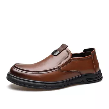 Туфли мужские Men"s Casual Men Mid-Top Egchi, темно-коричневый