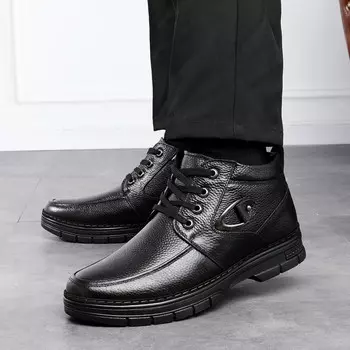 Туфли мужские Men"s Casual Men Mid-Top Sonno, темно-коричневый