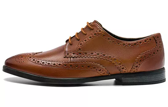 Туфли мужские низкие бежевые Clarks