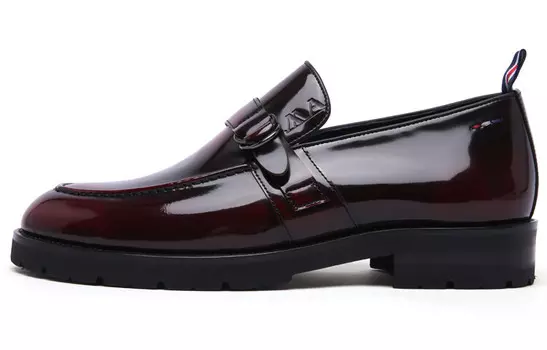 Туфли мужские низкие бордовые Anthony Miles