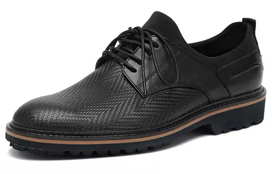 Туфли мужские низкие черные Anthony Miles