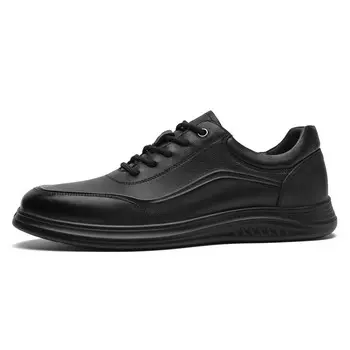 Туфли мужские низкие черные Aokang