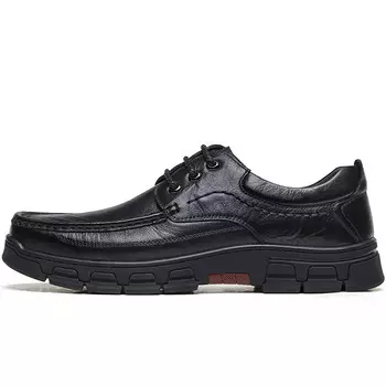 Туфли мужские низкие черные Camel