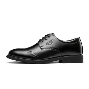 Туфли мужские низкие черные Cartelo/Catilla Crocodile