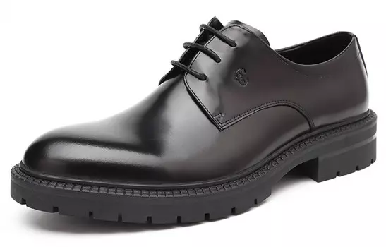 Туфли мужские низкие черные Charriol