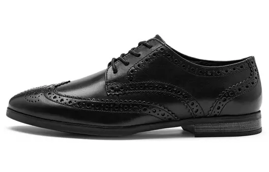 Туфли мужские низкие черные Clarks