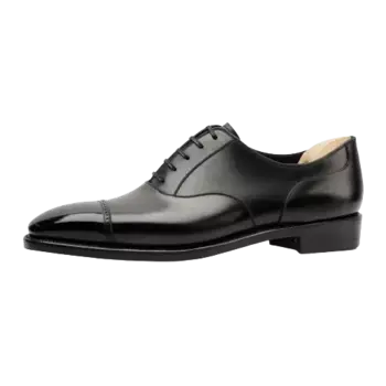 Туфли мужские низкие черные Mattina