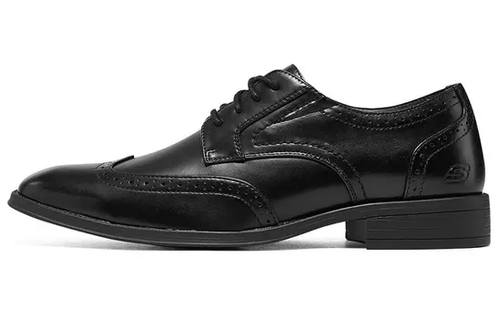 Туфли мужские низкие черные Skechers