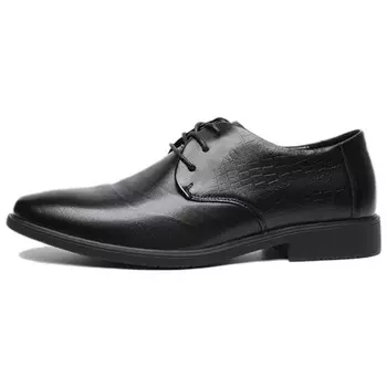 Туфли мужские низкие черные Spider King