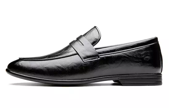 Туфли мужские низкие черные Vanssi