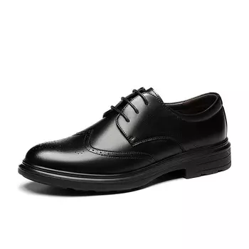 Туфли мужские низкие черные Warrior