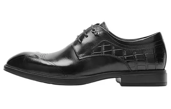 Туфли мужские низкие черный Aokang