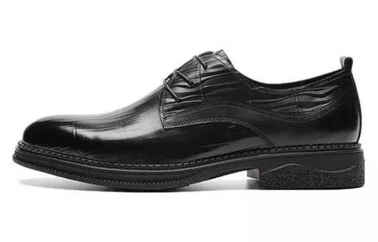 Туфли мужские низкие черный Aokang