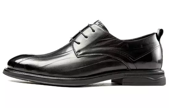 Туфли мужские низкие черный Aokang