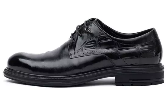 Туфли мужские низкие черный Bosssunwen